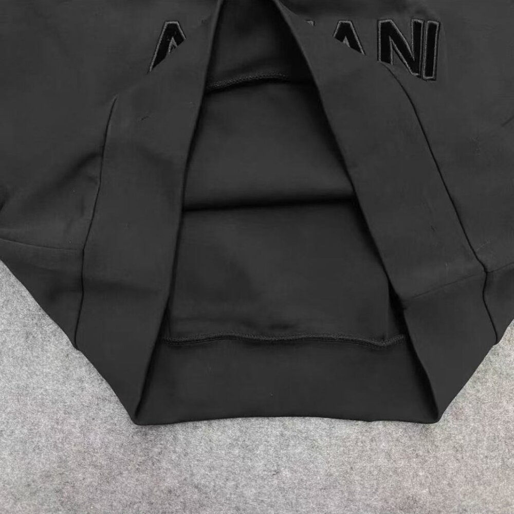 Emporio Armani Men's Double Jersey Sweatshirt with Oversized Eagle Velvet Patch - Picture 12 of 12